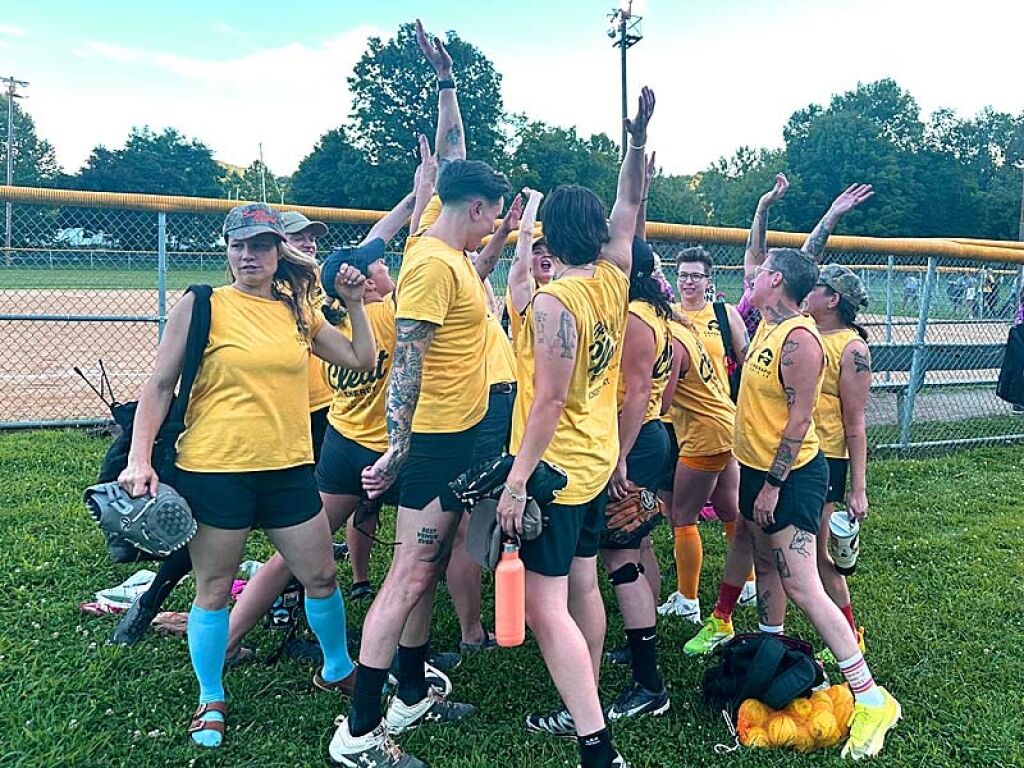 Big Cleat Energy Brings Comradery and Spirit to Kingston’s Women’s Softball