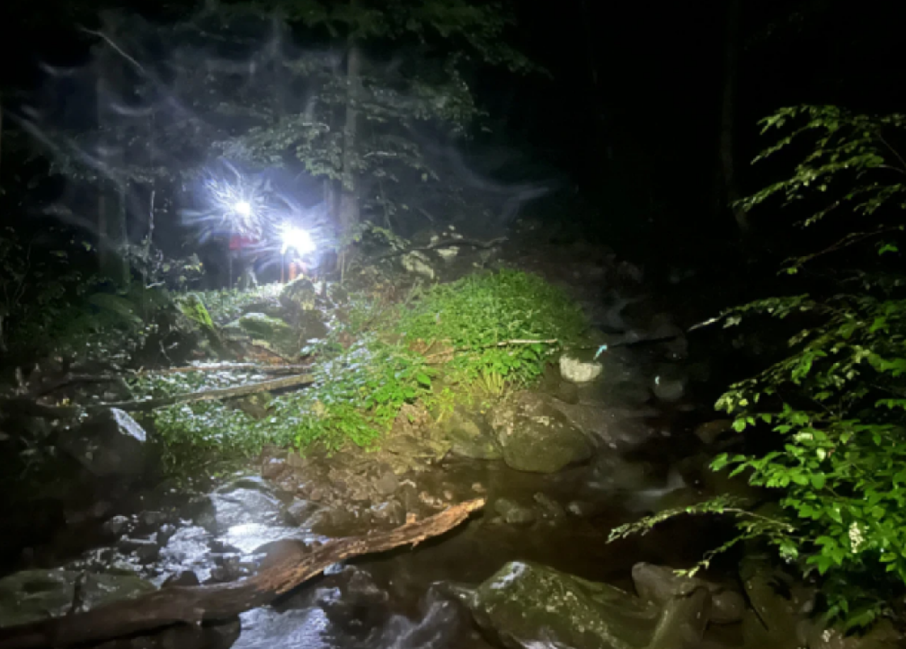 Lost Hiker Rescued on Friday Mountain