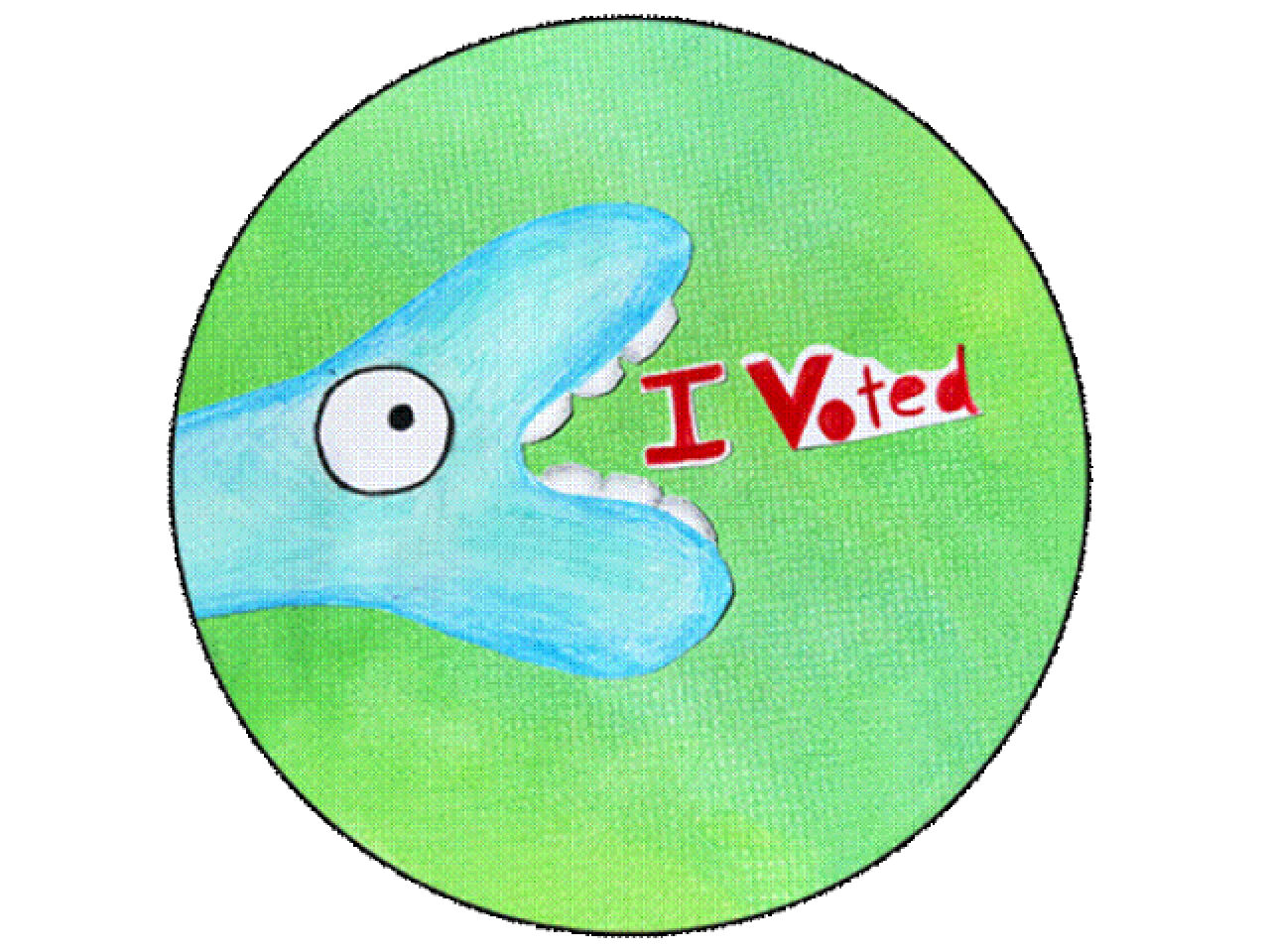 Seventh Grader Wins ‘I Voted’ Sticker Contest