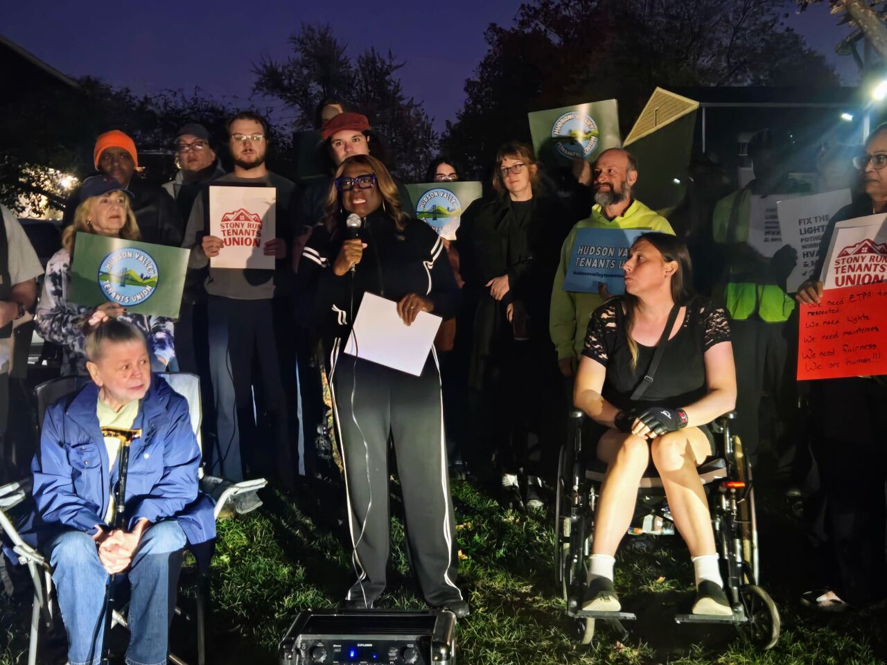 Stony Run Tenants Angry at Conditions, In No Mood to Back Down