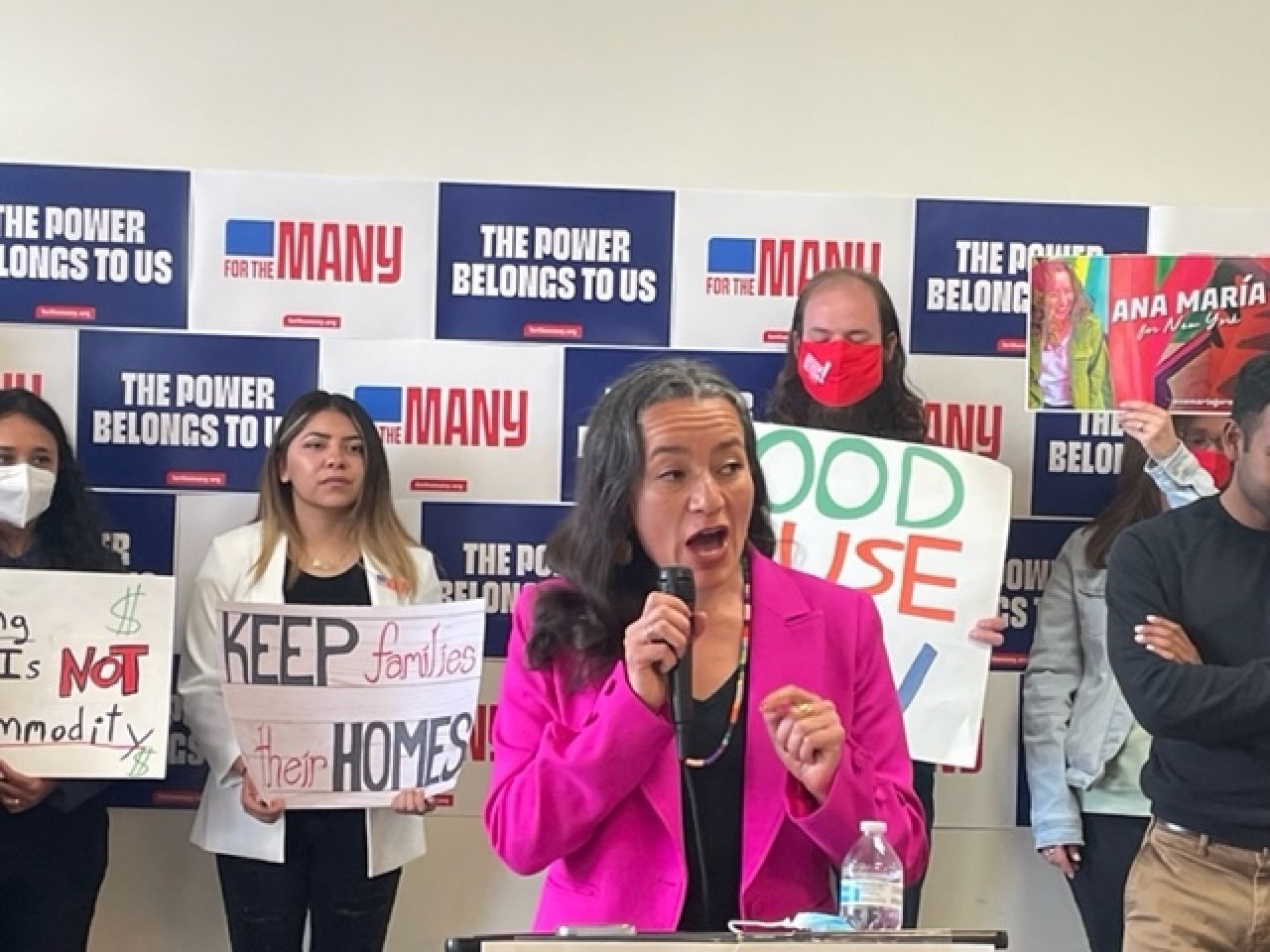 Lt. Gov. Candidate Touts Good Cause Eviction, Scorches Hochul