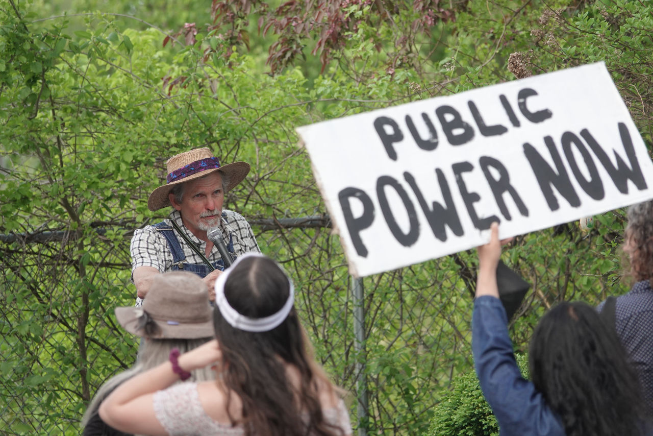 Photos: Uptown Protest Against Central Hudson