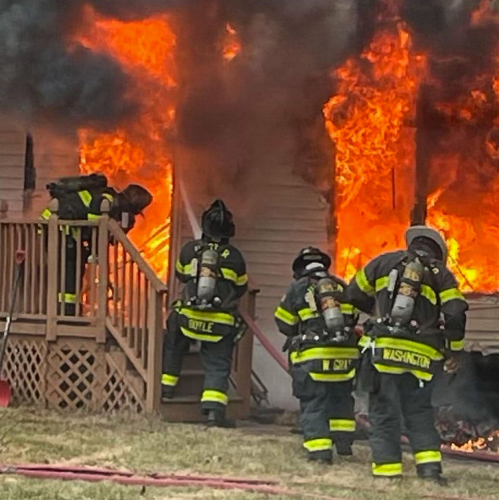 Trailer Fire Costs Four Their Home