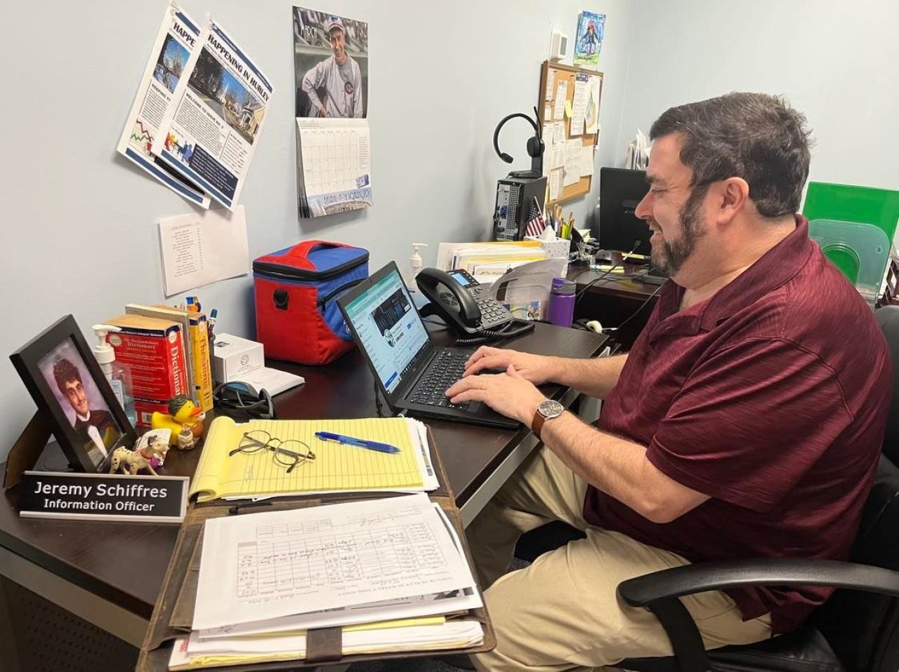 Meet Hurley's New Public Information Officer Jeremy Schiffres