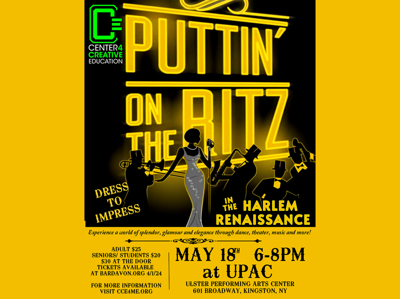 CCE Annual Recital: Puttin' On the Ritz!