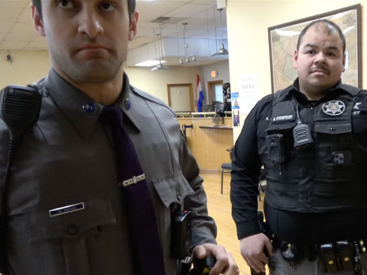 Cops Intervene When ‘First Amendment Auditor’ Confronts Hurley Officials
